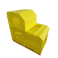 Maison pour animaux de compagnie en plastique Coroplast en plastique ondulé pliable recyclable personnalisé, niche pour chien bricolage personnalisée