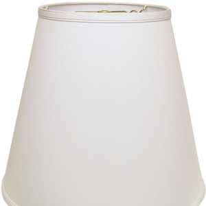 HMS 18 \ "bianco profondo impero senza paralume interno moderno asiatico costiero vittoriano giapponese rustico Design minimalista tessuto in PVC - Product Image 4