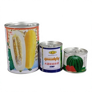 Boîte en fer blanc Jinko pour graines de légumes avec ouverture facile, vente en gros, boîte en fer blanc ronde vide de qualité alimentaire pour l'emballage alimentaire - Product Image 3