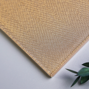 Vidrio de tela laminada de seguridad decorativa de alta calidad, precios de fábrica, vidrio de construcción - Product Image 2