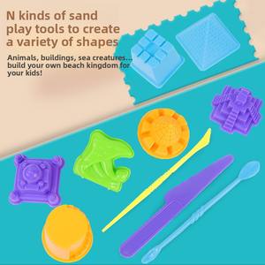 Jouet spatial magique à faire soi-même, <span class=keywords><strong>sable</strong></span> cinétique, argile douce, ensemble de <span class=keywords><strong>sable</strong></span> pour enfants, ensemble de jeu de <span class=keywords><strong>sable</strong></span> pour enfants - Product Image 3