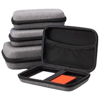 Boîte de rangement électronique Eva, étui rigide portable étanche, boîte de rangement de voyage, étui de protection antichoc
