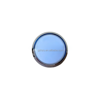 Bouton poussoir rond en plastique robuste et durable pour borne d'arcade
