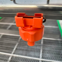 Industriële continue belletjesreinigingsmachine voor commerciële bladgroenten, fruit en vis.
