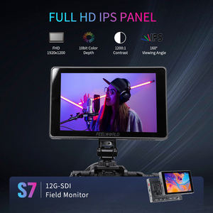 <span class=keywords><strong>FEELWORLD</strong></span> S7 จอภาพ 7 นิ้ว 1600cd/m 12G-SDI สำหรับ 2.0 1080p 94.9% DCI-P3 16:10 HDR วิดีโอ หน้าจอสัมผัส 3D LUT Waveform จากโรงงานโดยตรง - Product Image 3