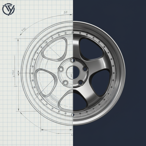 Jantes Stance Tuning pour Mini Cooper Golf Civic - Jantes personnalisées à déport profond - Product Image 6