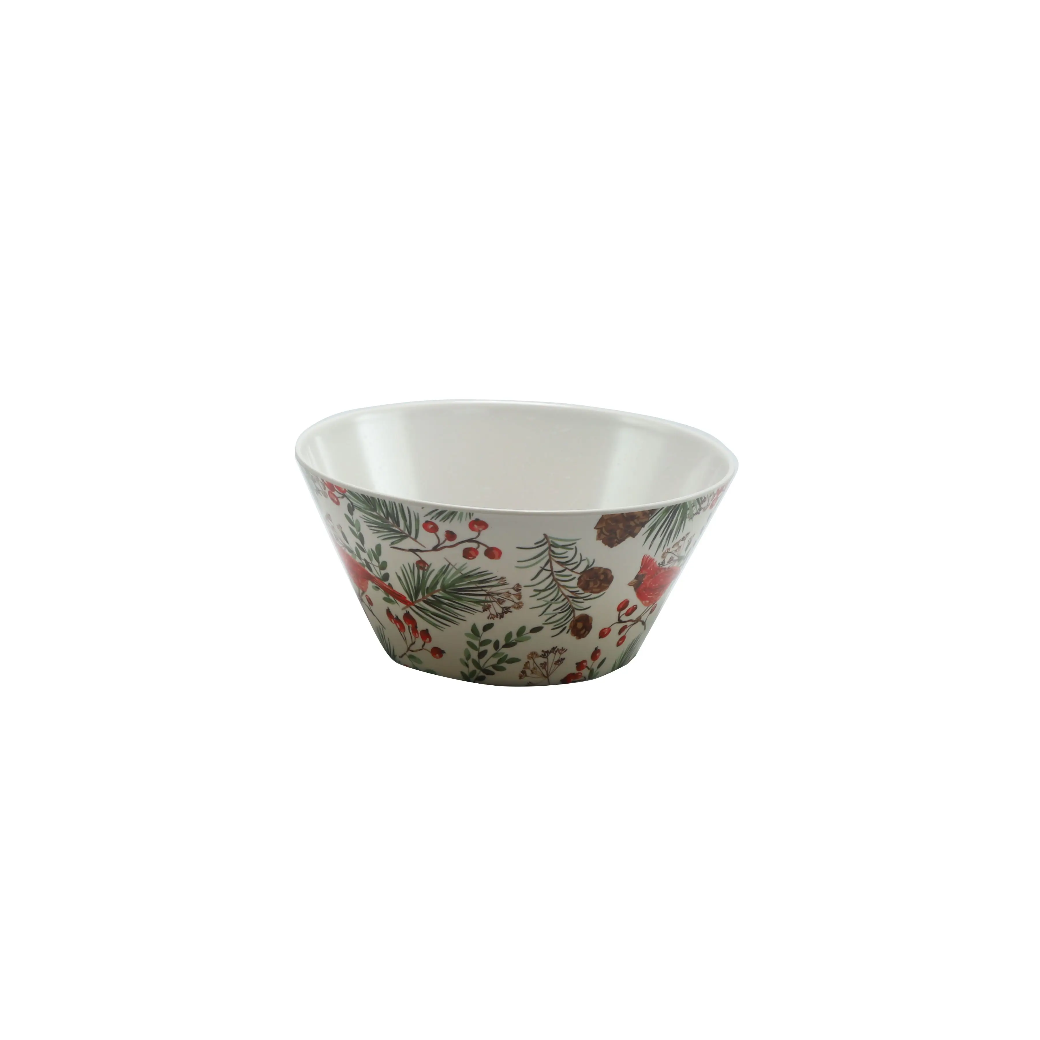 Christmas Decal melamine bowl 22 oz 6 inch melamine soup bowl melamine bowl 6"