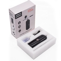 Kit de compresseur d'airbrush portable sans fil rechargeable à double action pour la peinture d'art des ongles et le maquillage, idéal pour les débutants