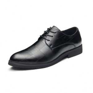 Chaussures en cuir formelles pour hommes Nuo, grandes tailles, polyvalentes, décontractées, pour mariage et travail, confortables, à semelle souple, style marche - Product Image 6