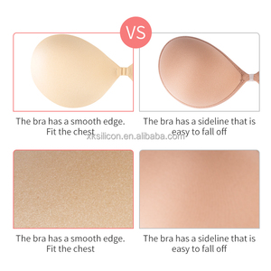 XB109 Nuovo <span class=keywords><strong>Reggiseno</strong></span> Invisibile in Silicone Magico, Impermeabile, Senza Spalline, Push-up - Product Image 4