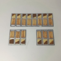 Bâtonnets de biscuits bicolores enrobés de chocolat |   Boîte de présentation de biscuits à tremper pour enfants, vente en gros Superloves