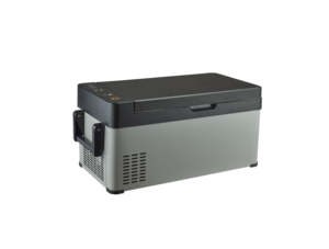 Mini réfrigérateur portable 12V avec compresseur, porte amovible, congélateur, écran LED, en plastique - Product Image 3