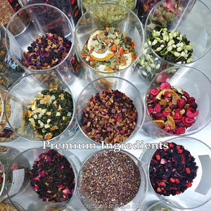 Xanadu जर्मनी 62 जायके 300 सामग्री थोक चाय मिश्रणों हर्बल प्रीमियम स्वाद फूल जड़ी बूटियों फल चाय ठंडे पेय मिश्रित - Product Image 5