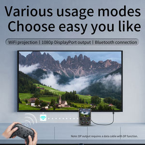 Console de jeu vidéo portable RG406V avec grand écran IPS de 4 pouces, système Android 13, éclairage LED RVB, lecteur de jeux rétro portable RG406 V - Product Image 5
