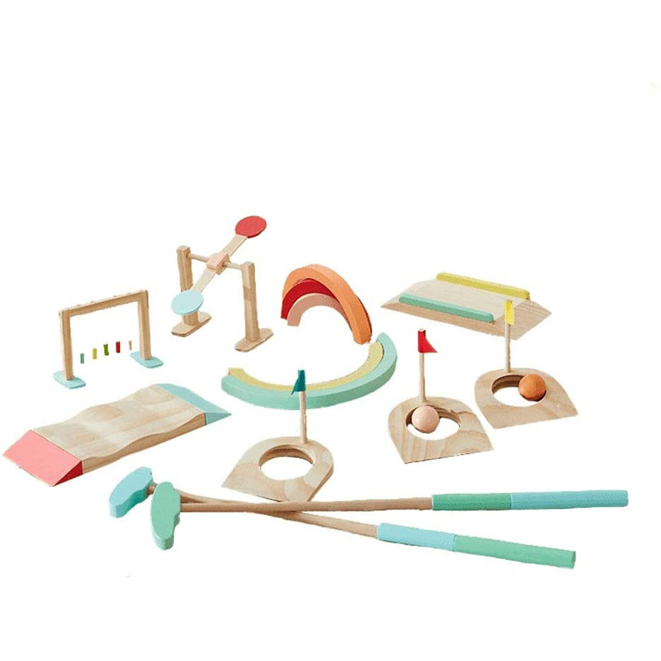 Деревянная игрушка для детей, забавная ковровая дорожка для сада и двора, развивающая игрушка