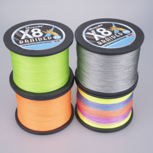 Ligne <span class=keywords><strong>de</strong></span> pêche tressée 8X en gros, 500 m, pour lac et rivière, durable, haute vitesse, flottante, vente chaude - Product Image 6