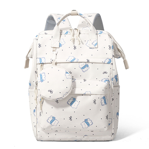Sac à dos tendance à double bandoulière - Sac de transport multifonctionnel pour bébé - Sac à langer - Sac à dos de voyage pour maman - Product Image 1
