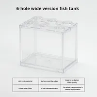 Aquarium universel domestique en ABS épaissi, résistant aux chutes et empilable, pour méduses, poissons Betta, tortues et crevettes