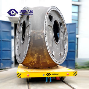 Batteriebetriebener Schienen-Transportwagen zum Materialtransport auf Schienen bis zu 20 Meter - Product Image 1