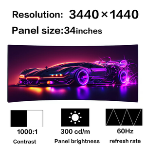 34" LM340UW3-SSA1 U3417w U3419w LM340RW2-SSA1 LM340UW1-SSA3 LM270WR8 SSB1 SSA1 จอแสดงผลหน้าจอ LCD - Product Image 3