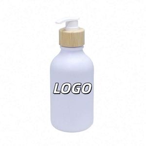 Flacon pompe transparent vert sarcelle de luxe pour lotion épaisse, shampoing et après-shampoing 300ml/500ml - Product Image 1
