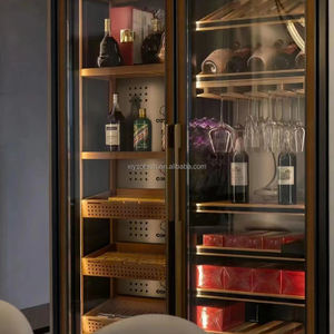 Cave à vin aspect bois en acier inoxydable avec contrôle de la température de 5 ~ 20'C - Product Image 2