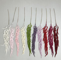 Plantes suspendues en gros « Larmes d'amoureux » style forêt, fleurs artificielles d'amarante pour plafond suspendu, décoration de mariage et de fête