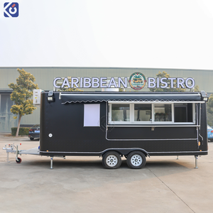 Remolque de Comida Móvil CAMPTRL, Remolque de Comida Remolcable Totalmente Equipado, Carrito de Comida Callejera, Mejor Vendido OEM - Product Image 3