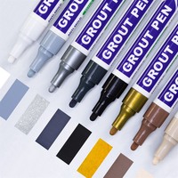 Stylo de réparation de joints Guangna personnalisé avec logo, marque privée, OEM, pour carreaux gris, blanchissant