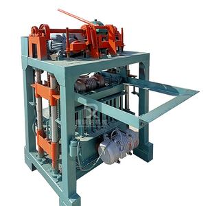 Maquinaria <span class=keywords><strong>para</strong></span> Fabricar Ladrillos que Ahorra Trabajo, Máquina Semiautomática <span class=keywords><strong>para</strong></span> Fabricar Ladrillos Huecos <span class=keywords><strong>de</strong></span> Cemento, Máquina <span class=keywords><strong>para</strong></span> Fabricar <span class=keywords><strong>Bloques</strong></span> <span class=keywords><strong>de</strong></span> Enclavamiento - Product Image 1