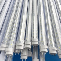 Tube LED en forme de V intégré CRI90 T8 110V 220V 3000K 6500K 16W 22W 28W 36W