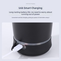 Gobelet isotherme Bluetooth durable de 20 oz, tasse à café portable pour voiture, double paroi, isolation thermique, réutilisable, tasse de voyage