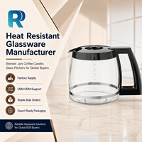 Carafe à café en verre de 14 tasses, pièce de rechange pour Cuisinart DCC-3200 DCC-2600 Series, 2100 ml, 70 oz, Jarra De Cafe, pièces détachées