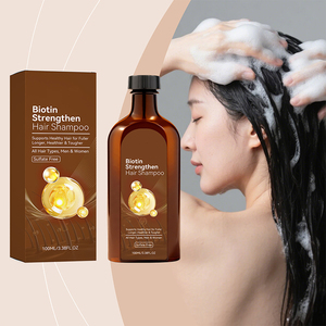 Biotin <b>shampoo</b> gently cleanses plumps moisturizes the scalp refreshes and moisturizes - Product Image 2