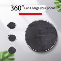 Chargeur sans fil magnétique Qi2 15W, station de charge rapide à induction pour iPhone 15 16 17, chargeur portable rond de type C