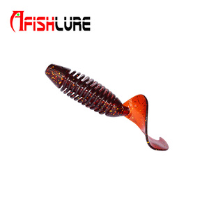 Señuelo de pesca de gusano de pesca, 60mm, 3g, 6 uds. - Product Image 5