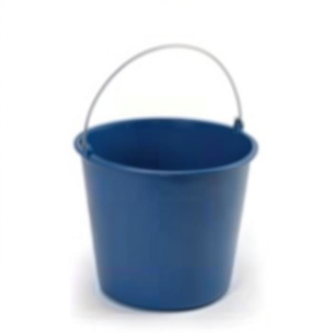 Secchio Rotondo in Metallo Rosso da 6 Litri per Uso Generale - Product Image 2