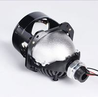 Projecteur LED de voiture 2,5 pouces à double faisceau, ampoule de phare haute puissance, feux de croisement et de route, Saison 05, 12V, universel, pour tuning et rétrofit