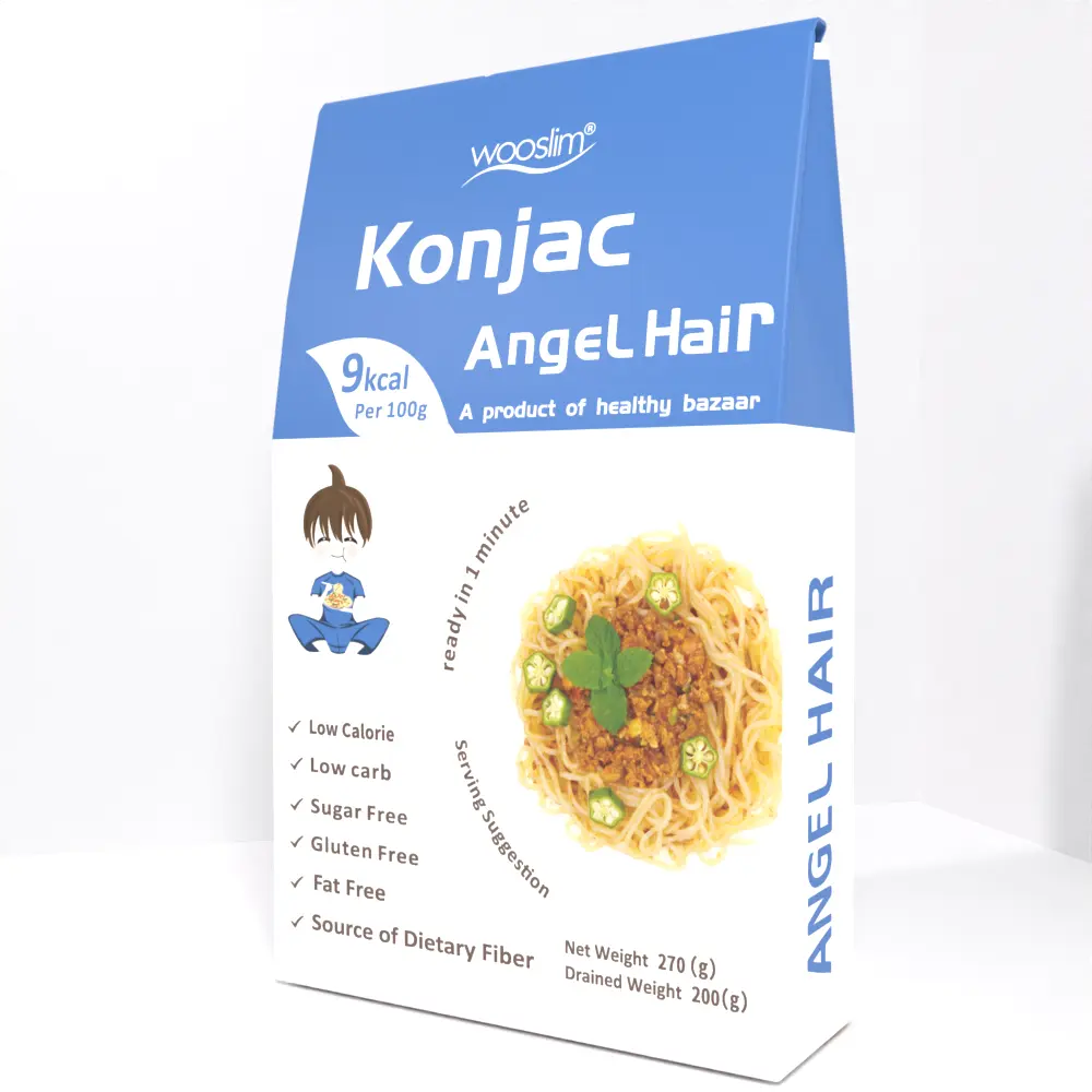 Mì Konjac Khô Thân Thiện Với Keto Mì Shirataki Mì Ăn Liền