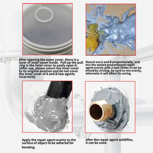 250g résine époxy cuivre réparation colle Durable soudage multi-usages réparation adhésif réparation divers Types de laiton - Product Image 4