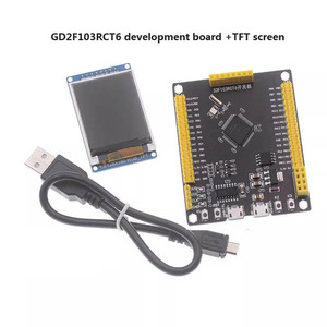 Placa de desarrollo STM32F103RCT6/GD32F103RCT6 para aprendizaje integrado con montaje SMD y descarga de puerto serie con una sola tecla - Product Image 2