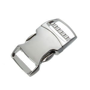 CLIPON AK501-034-NKL Boucle en métal, brevet US/UE, haute résistance, adapté aux produits d'extérieur, collier/laisse/harnais pour animaux de compagnie - Product Image 1