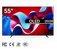 TV Pintar 55 Inch 4K UHD HDTV Pengalaman Gaming Rumah Tangga Jaringan Cerdas Android LCD LED TV - Promo Panas