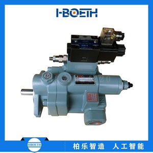ปั๊มไฮดรอลิกแบบลูกสูบแปรผัน Hongxu รุ่น P33-E3-F-R-01 3 จังหวะ ควบคุมแรงดันด้วยแม่เหล็กไฟฟ้าสองระดับ - Product Image 4