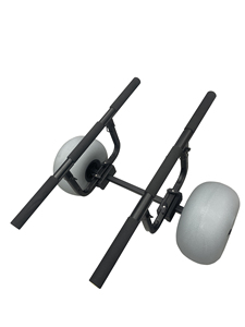 Carrito de Transporte Universal para Canoa y <span class=keywords><strong>Kayak</strong></span>, Carrito Plegable para <span class=keywords><strong>Kayak</strong></span>, Carrito de Playa <span class=keywords><strong>con</strong></span> <span class=keywords><strong>Ruedas</strong></span> de Globo - Product Image 2