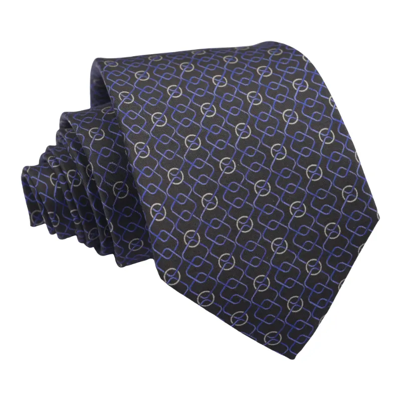 Cravatta di lusso con Design personalizzato stampata 7 volte in seta
