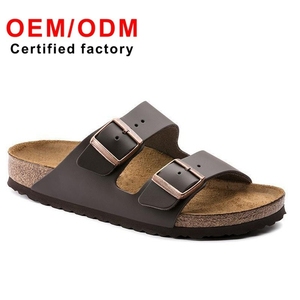 Scarpe Mule in pelle <span class=keywords><strong>di</strong></span> lusso basse MOQ <span class=keywords><strong>ciabatte</strong></span> in sughero all'ingrosso da <span class=keywords><strong>donna</strong></span> <span class=keywords><strong>di</strong></span> alta qualità in vera pelle Unisex morbido birkenstock - Product Image 1