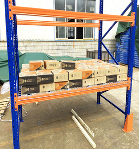 Beam Rack Box Beam B80*50/100*50/110*50*120*50/130*50/140*50/160*50mm Upright And Beam Of Selective Adjustable Pallet Racking Industrial Storage Rack