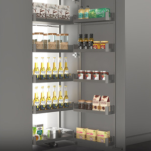 Cooper Dream Monster Snack Tall Cabinet Pull-out Basket <b>Kitchen</b> Cabinet <b>Sideboard</b> Multi-layer Storage - Product Image 4