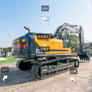 รถขุดไฮดรอลิกขนาดเล็ก HX60A ประสิทธิภาพสูง 6 ตัน แบบตีนตะขาบ ใช้งานง่าย บำรุงรักษาง่าย เหมาะสำหรับโครงการซ่อมแซมถนน - Product Image 4